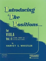 INTRODUCING THE POSITIONS #2 VIOLA cover
